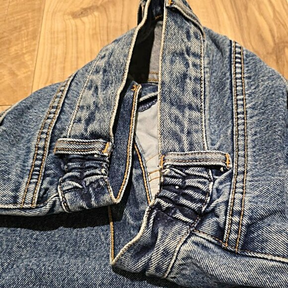 Vintage Eddie Bauer Mom Jeans 18 Petite Womens 90s/y2k High Rise Stonewash 36x30 - Picture 4 of 11